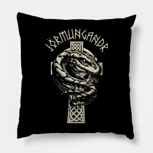 Jormungandr World Serpent Pillow