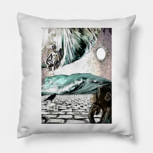 Waiting room before eternity Pillow