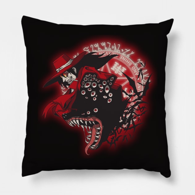 Hell's Song Pillow by LiBiArt