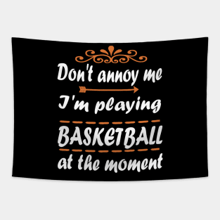 Basketball basketball player gift wicker Tapestry