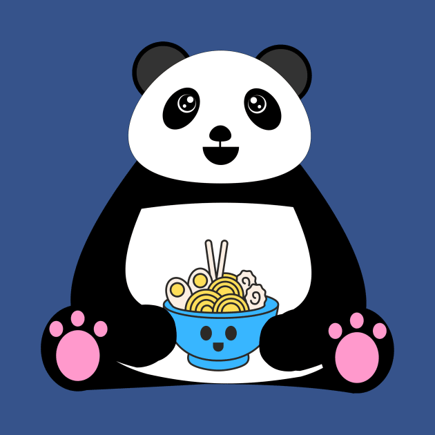 Ramen Panda by CuteAndFun