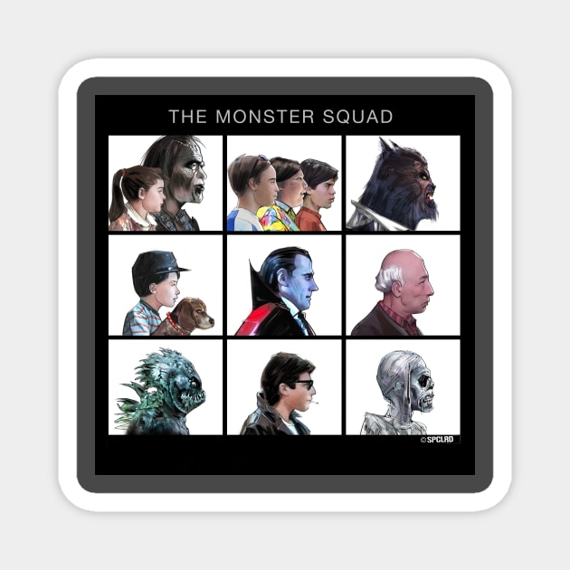 The Monster Squad Magnet by spacelord