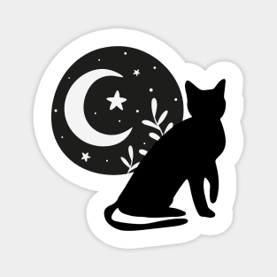 Lunar Cat Magnet