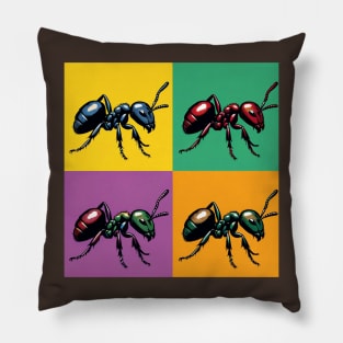 Pop Tetramorium Immigrans Art - Cool Insect Pillow