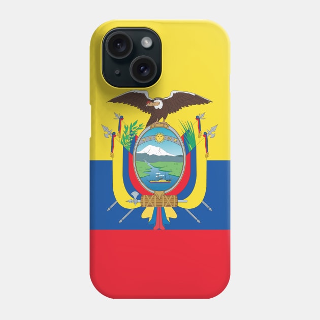 Ecuador Phone Case by Wickedcartoons