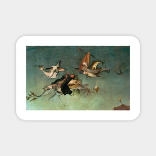 The Temptation of Saint Anthony detail - Hieronymus Bosch Magnet