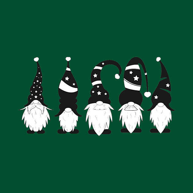 Funny Family Matching Gnome by Little Designer