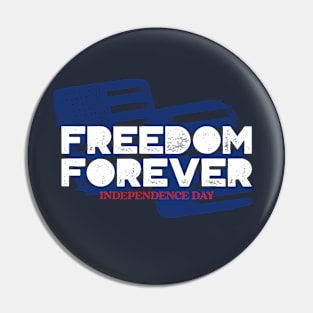 America Independence Day Pin