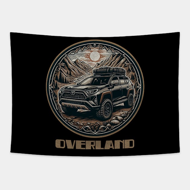 Toyota rav4 overland Tapestry by Tofuvanman