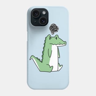 Grumpy Alligator Phone Case