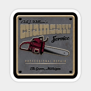 Chainsaw Service Magnet