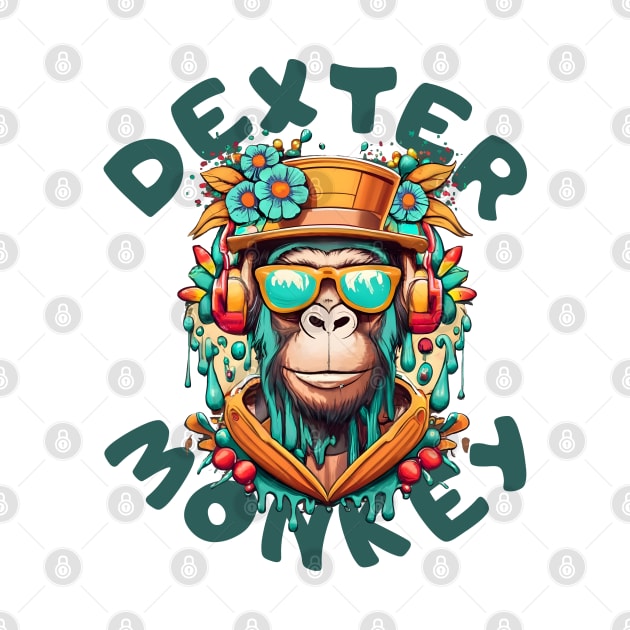 Cyborg Monkey Dexter by Mr. Chimp