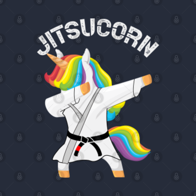 Discover Jiu Jitsu Unicorn - Jiu Jitsu Unicorn - T-Shirt