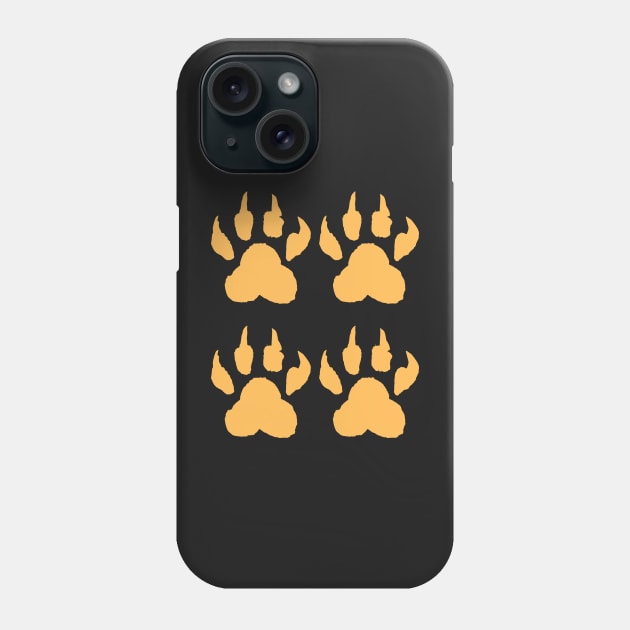 Beast Claw Phone Case by GrafDot