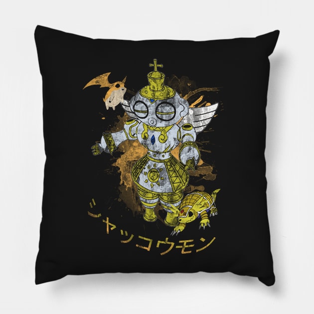 Spirit Dogu Pillow by ManuLuce