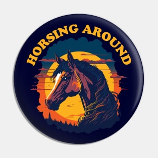 Horsing Around Pin