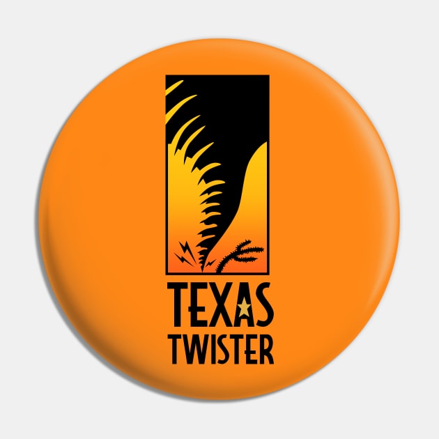 Geauga Lake Texas Twister Roller Coaster Pin by carcinojen