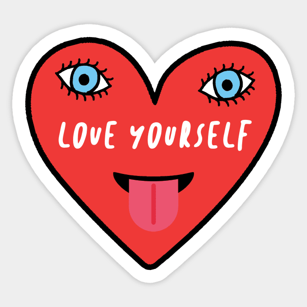 LOVE YOURSELF ❤ Stickers muraux