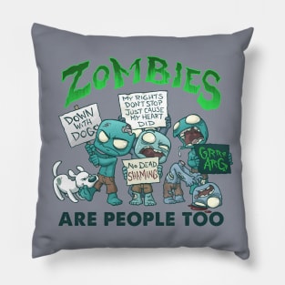 Zombie Rights Pillow