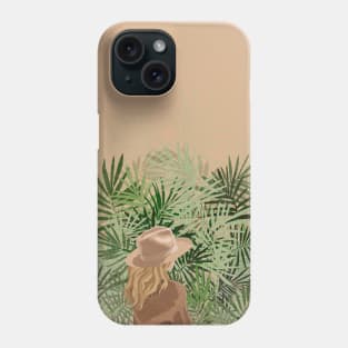 Palm leaves Phone Case