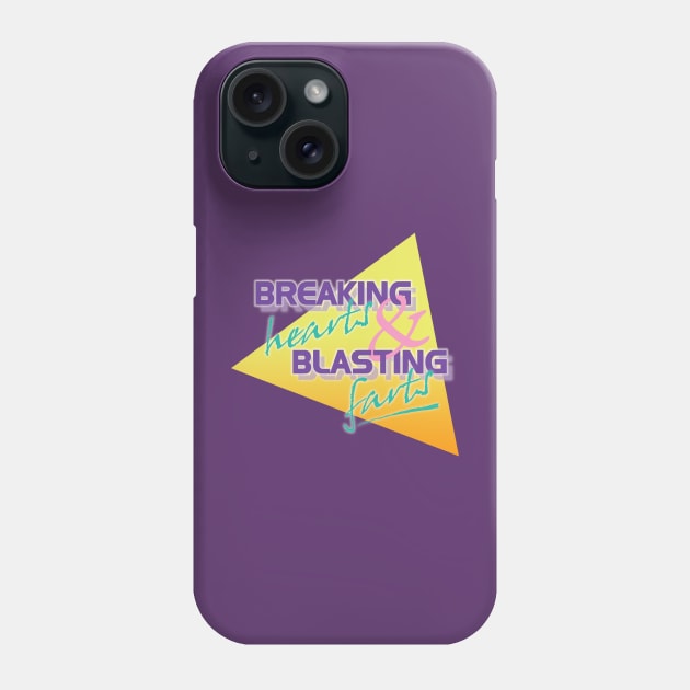 Breaking Hearts & Blasting Farts Phone Case by Jimb Fisher Art