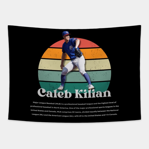 Caleb Kilian Vintage Vol 01 Tapestry by Gojes Art