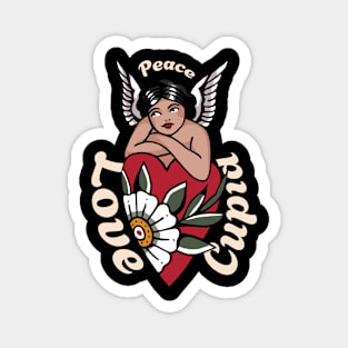 Cute Cupid Vintage Angel Magnet