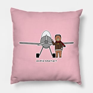 Amelia Bearhart Pillow