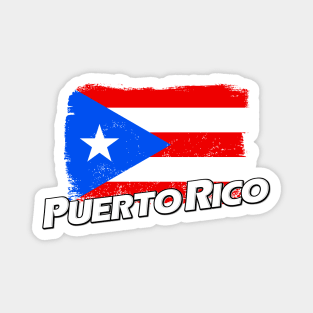 Puerto Rico flag Magnet