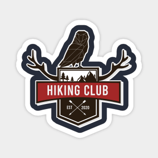 Hiking Club - the outdoor adventure Magnet