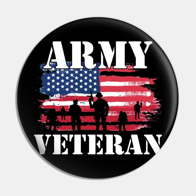 Army Veteran Pin by myoungncsu