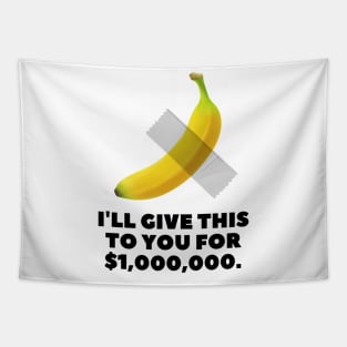 Funny Banana Tape Tapestry