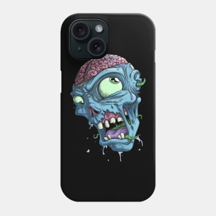 Zombie Head Graphic Phone Case