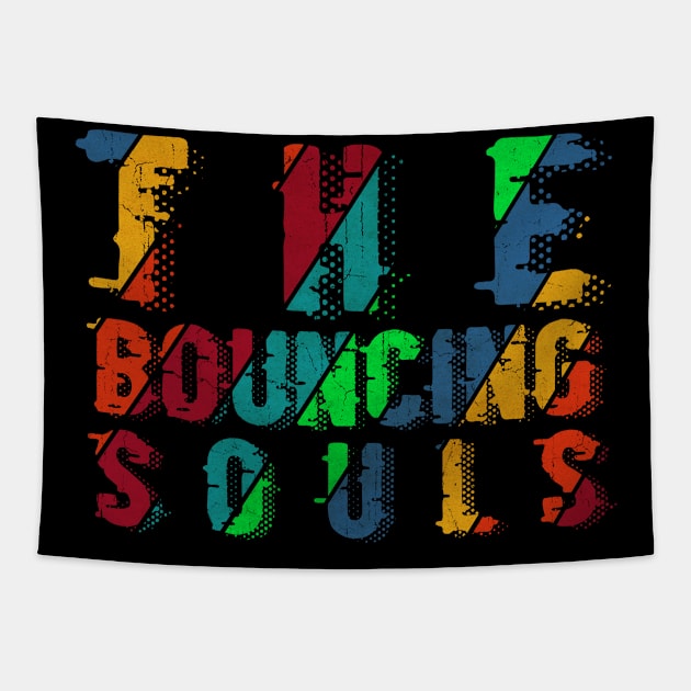 vintage color The Bouncing Souls Tapestry by Rada.cgi