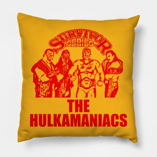 The Hulkamaniacs Pillow