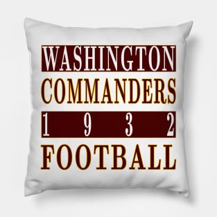 Washington Commanders Football Classic Pillow