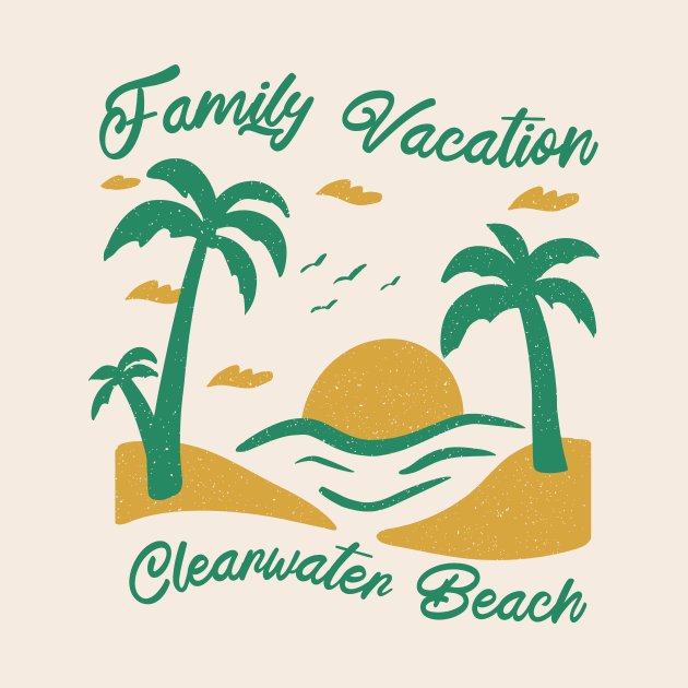 Family Vacation Clearwater Beach by SunburstGeo