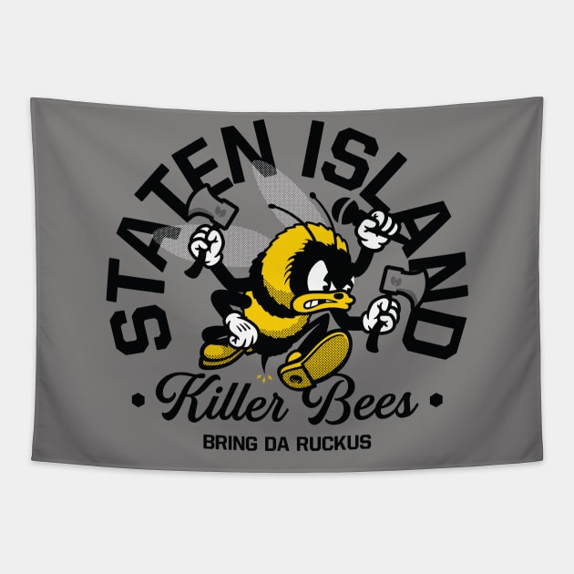 Wutang Clan Staten Island Killer Bees Tapestry by Pufahl