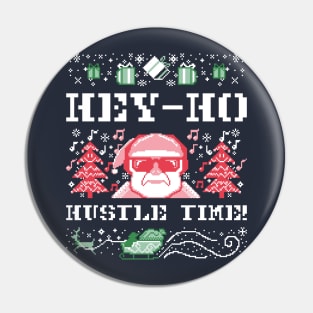 Hey-Ho Hustle Time! | Ugly Sweater Pin
