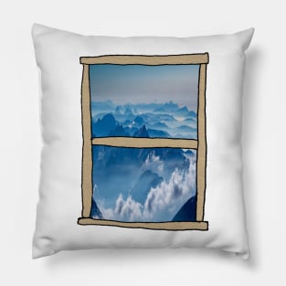 Mountain Views Pillow