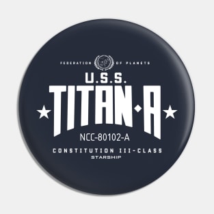 U.S.S. Titan-A Pin