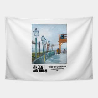 Van Gogh Poster, Terrace And Observation Deck Painting, Museum Exhibition Gift Tapestry