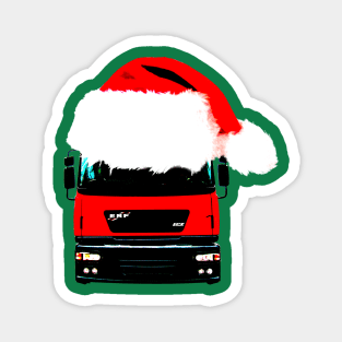 ERF ECX classic British lorry Christmas special edition Magnet