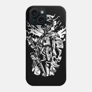 Zombie Soldier Phone Case