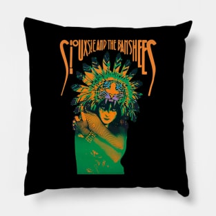 Siouxsie and the Banshees Band Dynamics Pillow