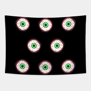 Zombie Eyeballs Tapestry