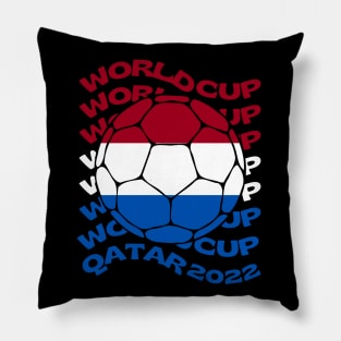 Netherlands Soccer Pillow