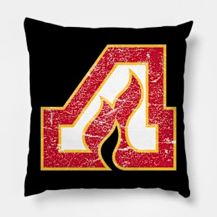 Defunct - Atlanta Flames Hockey Pillow