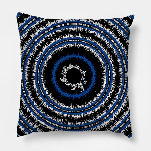 genome circles 13b-1 Pillow by craftdesktop