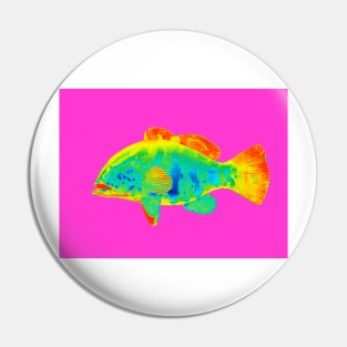 abstract fish Pin